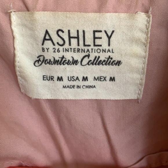 Pink embroidered army jacket - Picture 4 of 4